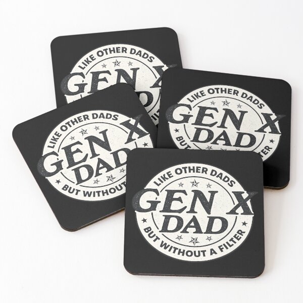 Item preview, Gen X Dad Like Other Dads But Without A Filter Funny Saying  designed and sold by InkStormPro.