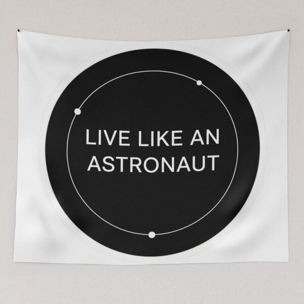 Item preview, Live Like an Astronaut – Minimal Space Lifestyle Design | Modern Cosmic Motivation designed and sold by Altair_.
