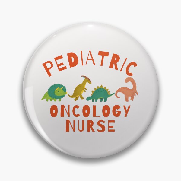 Item preview, Pediatric Oncology Nurse Cute Dinosaurs Colorful Childhood Cancer RN designed and sold by medoutfits.