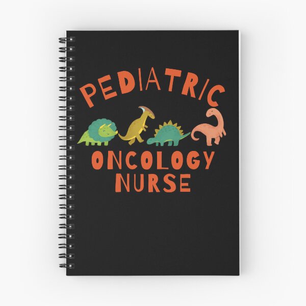 Item preview, Pediatric Oncology Nurse Cute Dinosaurs Colorful Childhood Cancer RN designed and sold by medoutfits.