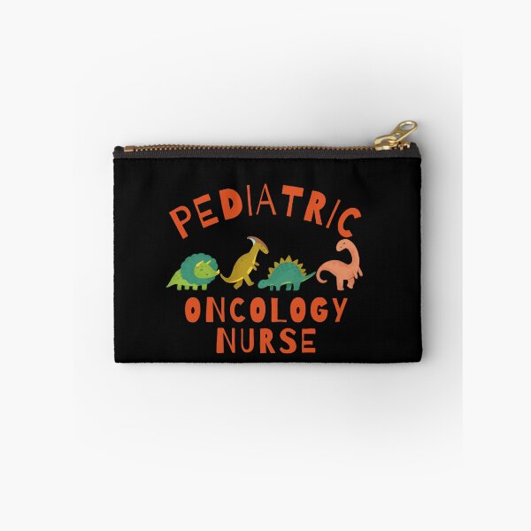Item preview, Pediatric Oncology Nurse Cute Dinosaurs Colorful Childhood Cancer RN designed and sold by medoutfits.