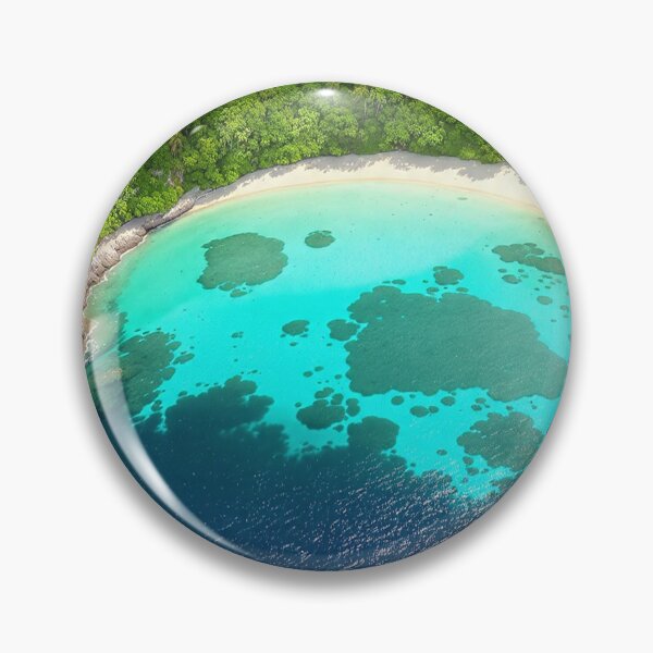 Item preview, Hidden Tropical Island Lagoon Aerial View designed and sold by islam gamal.