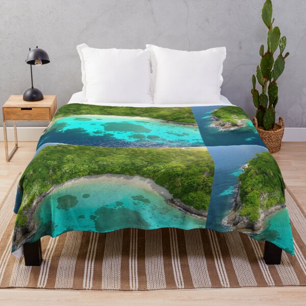 Item preview, Hidden Tropical Island Lagoon Aerial View designed and sold by islam gamal.