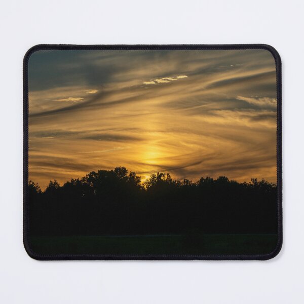 Item preview, Golden Sunset Behind Silhouetted Trees designed and sold by KillNFuel.