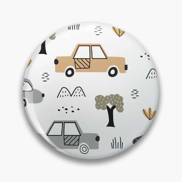 Item preview, Cute Boho Cartoon Cars - Minimalist Scandinavian Kids Pattern  designed and sold by nora8820.