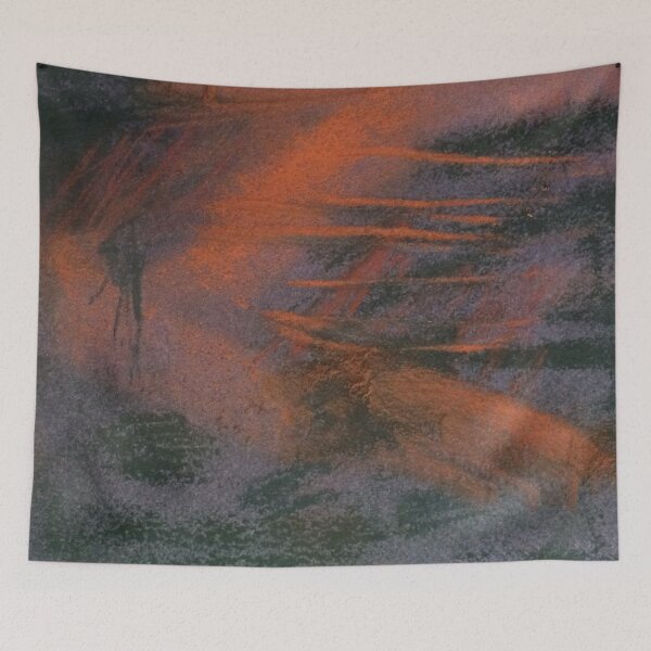 Item preview, "Midnight sunrise" abstract drawing designed and sold by GiSilver.