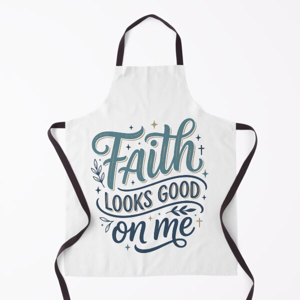 Item preview, Faith Looks Good On Me Retro Christian Quote Design designed and sold by camisagrafica.