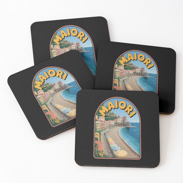 Item preview, Maiori Italy Vintage Travel Sticker designed and sold by stickercuffs.
