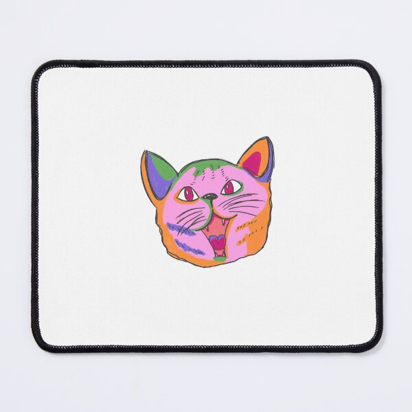 Item preview, Funky Psychedelic Cat Illustration designed and sold by Moni-Ireland.