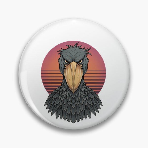 Item preview, Shoebill Bird Sunset Art designed and sold by elderberry.