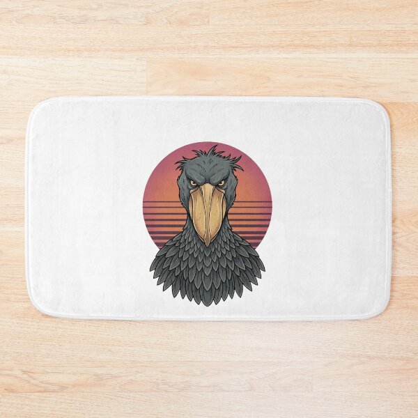 Item preview, Shoebill Bird Sunset Art designed and sold by elderberry.