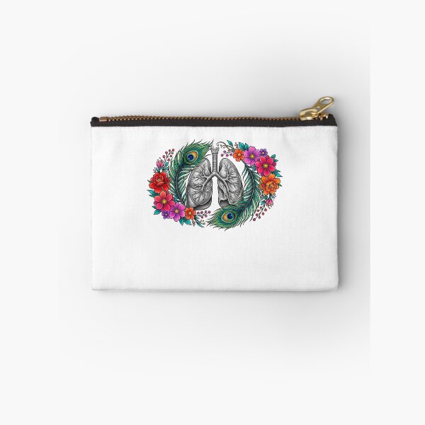 Item preview, Anatomical Lungs Floral Art designed and sold by elderberry.