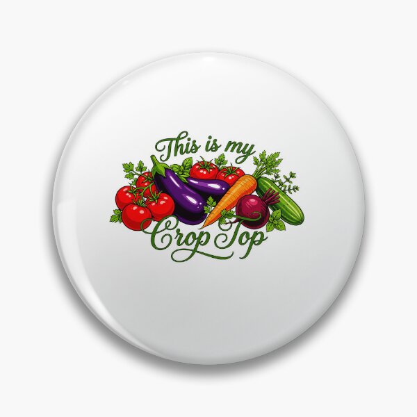 Item preview, This Is My Crop Top Garden Joke designed and sold by elderberry.