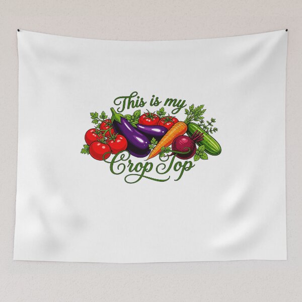 Item preview, This Is My Crop Top Garden Joke designed and sold by elderberry.