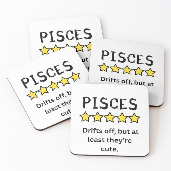 Item preview, Funny Pisces Rating with Symbol & Quote - Gratitude Longitude designed and sold by GratitudeLongitude.
