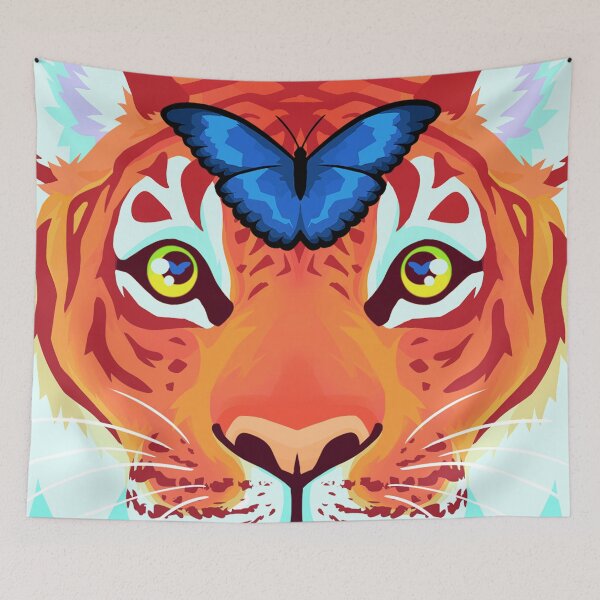 Item preview, cute tiger designed and sold by chaoticcaprisun.