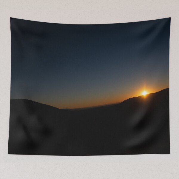 Item preview, Sunset Glow Over Mountain Silhouette designed and sold by KillNFuel.