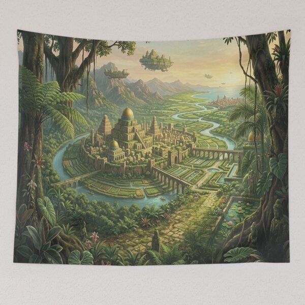 Item preview, Green Farms  designed and sold by Karen Persephone .