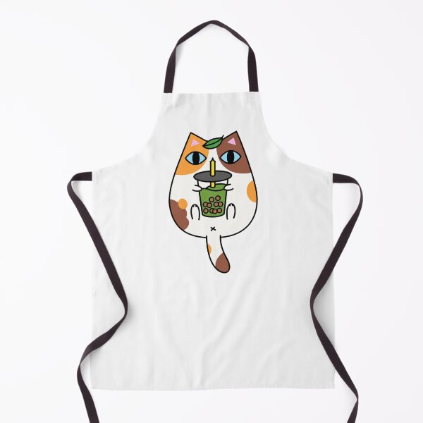 Item preview, Calico Cat and Bubble Tea designed and sold by WeaverStudio.