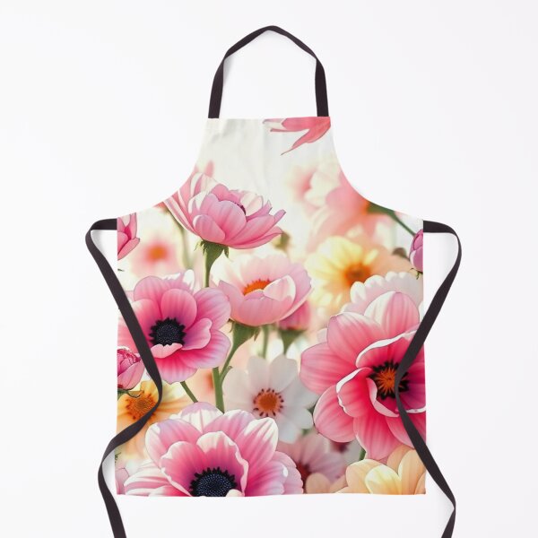 Artikelvorschau, Märchenhafte Fantasie, pastellrosa Blumen, fröhliche digitale Kunst entworfen und verkauft von DEC02.