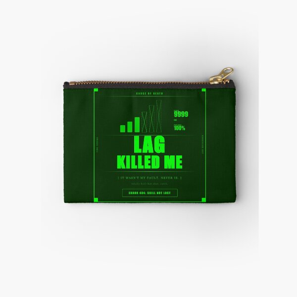 Item preview, Lag Killed Me Funny Gamer Ping 9999 Dark Humor Neon designed and sold by Mega-Shopping.
