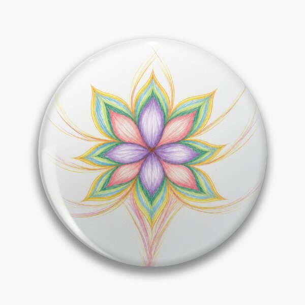 Item preview, Inner Home Flower - White designed and sold by RAIPrintStudio.