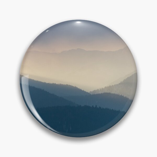 Item preview, Misty Layers of Mountain Peaks designed and sold by KillNFuel.