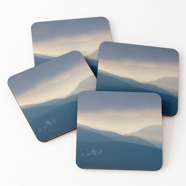 Item preview, Misty Layers of Mountain Peaks designed and sold by KillNFuel.