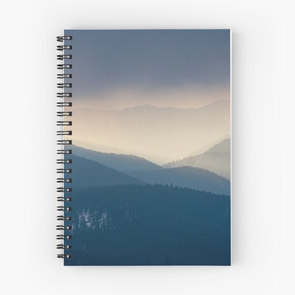 Item preview, Misty Layers of Mountain Peaks designed and sold by KillNFuel.