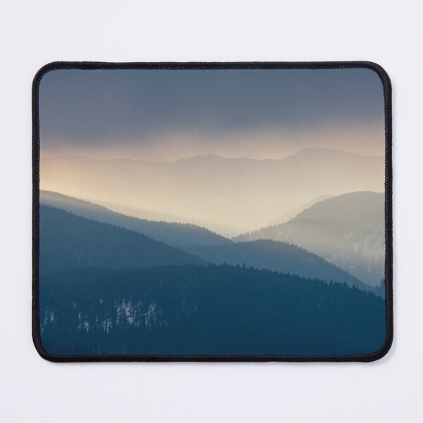 Item preview, Misty Layers of Mountain Peaks designed and sold by KillNFuel.