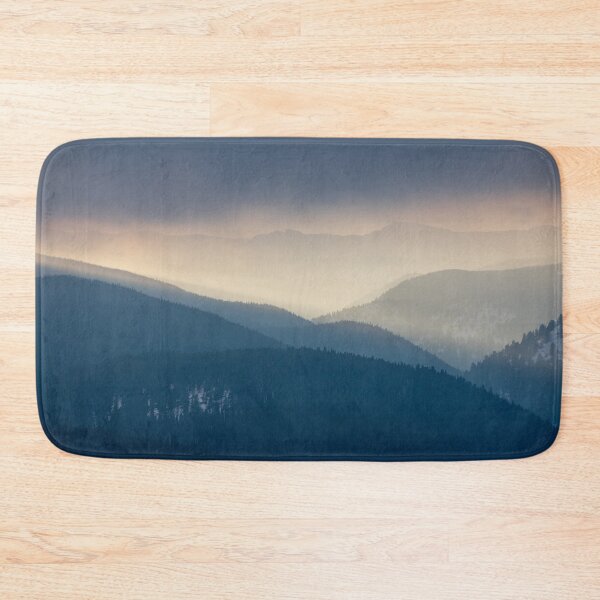 Item preview, Misty Layers of Mountain Peaks designed and sold by KillNFuel.