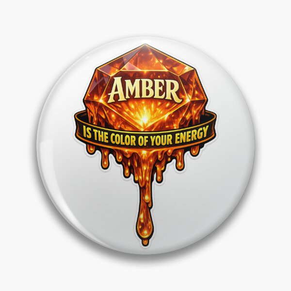 Item preview, Amber Energy Dripping Crystal Power designed and sold by Dresut.