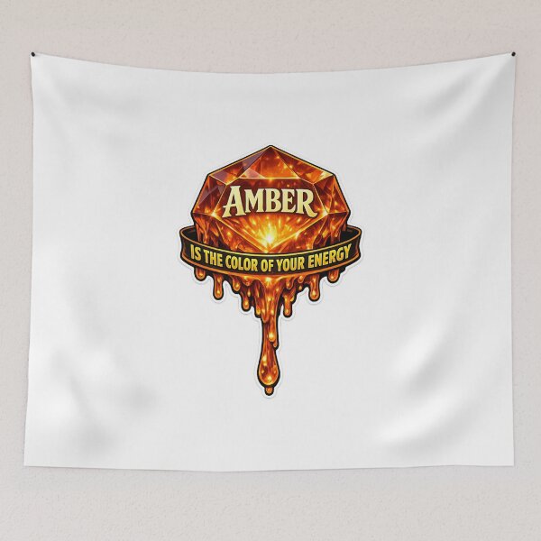 Item preview, Amber Energy Dripping Crystal Power designed and sold by Dresut.