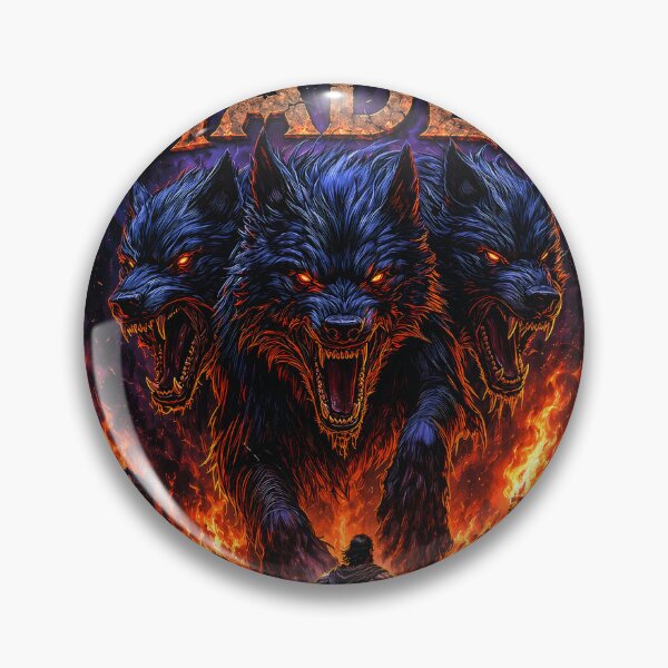 Item preview, The Hound of Hades retro Movie Poster designed and sold by PetsArt.