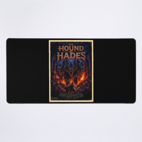 Item preview, The Hound of Hades retro Movie Poster designed and sold by PetsArt.