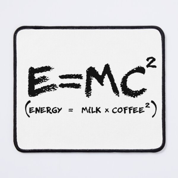 Item preview, E=MC² Coffee Formula – Fun Science Design for Coffee Lovers designed and sold by Mavriboy.