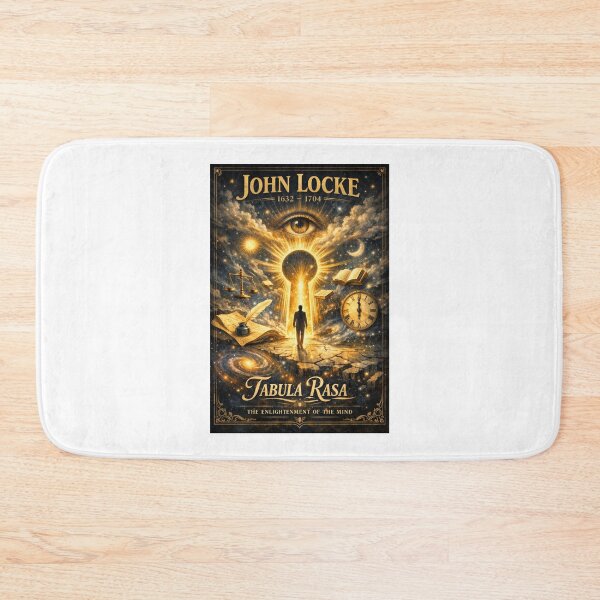 Item preview, John Locke Philosopher Poster designed and sold by Halifaxartguy.