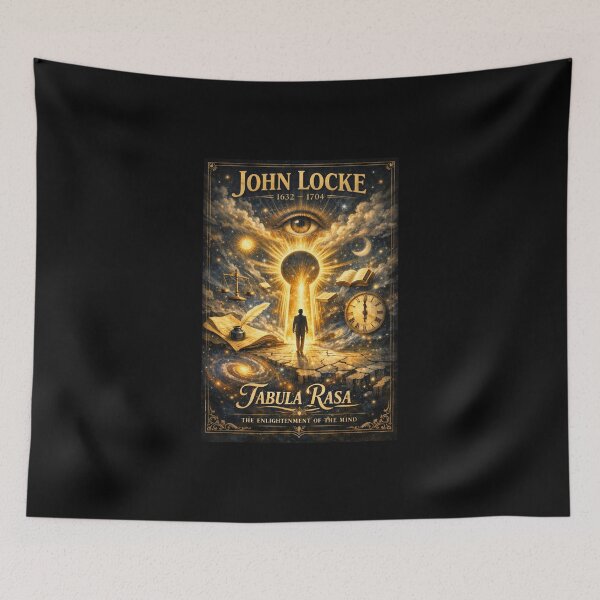 Item preview, John Locke Philosopher Poster designed and sold by Halifaxartguy.
