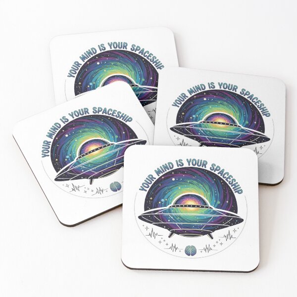Item preview, Your Mind Is Your Spaceship – Cosmic Mindset Rocket Design designed and sold by Altair_.