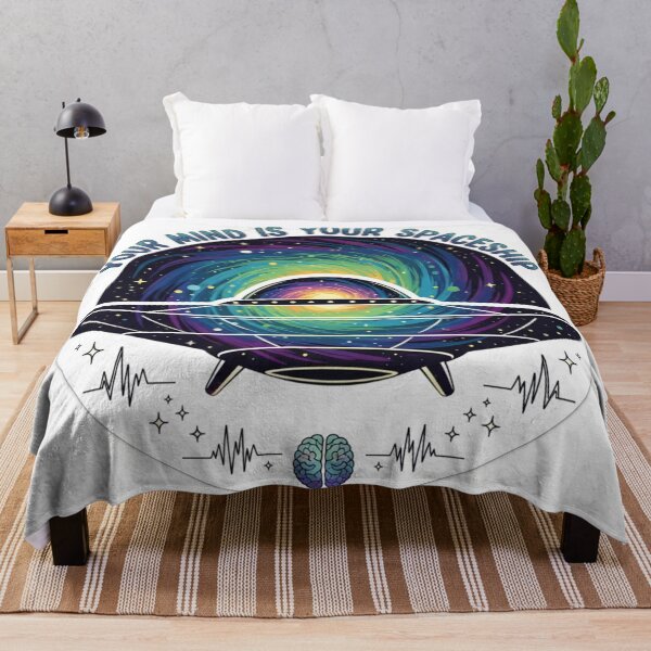 Item preview, Your Mind Is Your Spaceship – Cosmic Mindset Rocket Design designed and sold by Altair_.