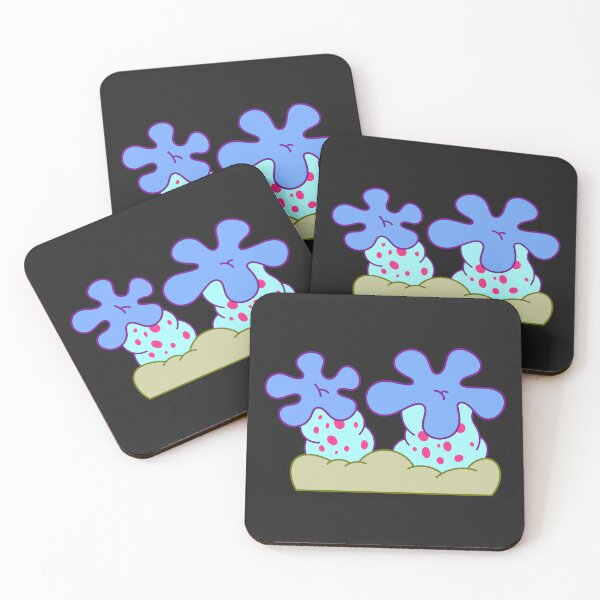 Item preview, Bikini Botton BLUE FLOWERS 3 - SpongeBob designed and sold by DibujandoPorfa.