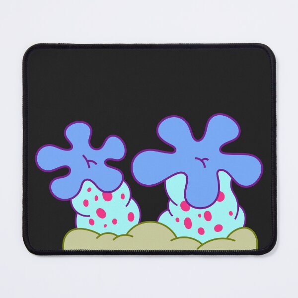Item preview, Bikini Botton BLUE FLOWERS 3 - SpongeBob designed and sold by DibujandoPorfa.