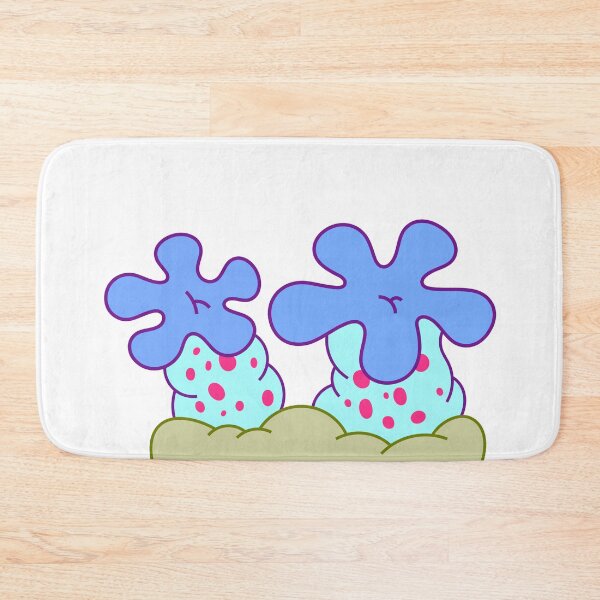 Item preview, Bikini Botton BLUE FLOWERS 3 - SpongeBob designed and sold by DibujandoPorfa.