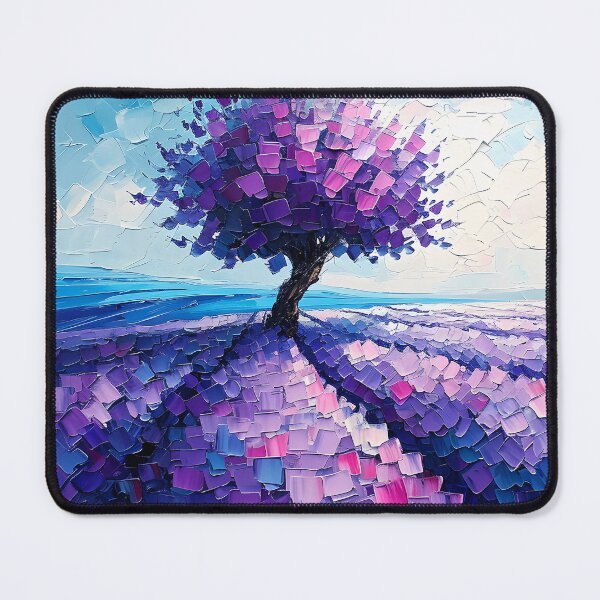 Item preview, Impressionist Fantasy Purple Pink Tree On A Hill  designed and sold by DEC02.