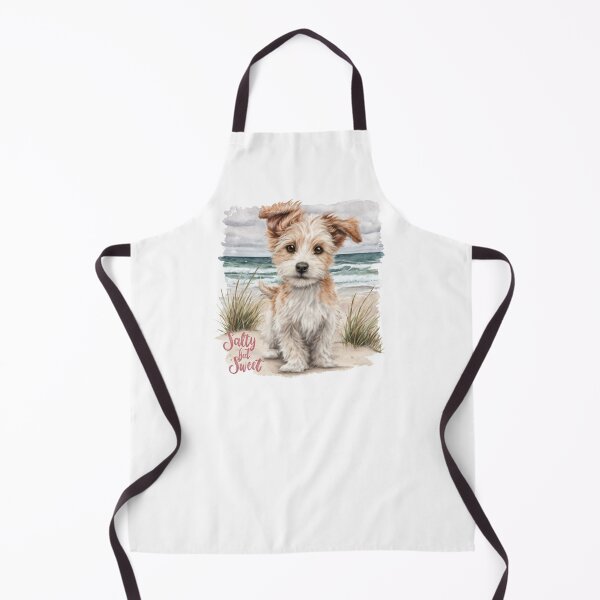 Item preview, Cute Beach Dog Salty but Sweet Summer Vibes designed and sold by olenapetol.
