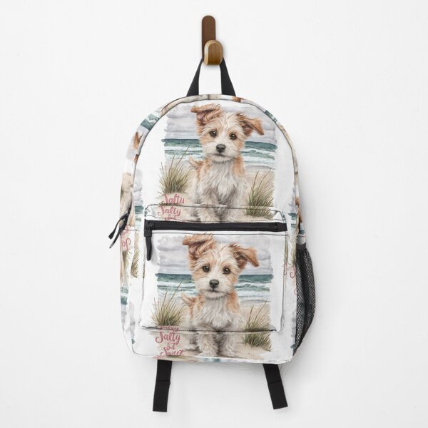 Item preview, Cute Beach Dog Salty but Sweet Summer Vibes designed and sold by olenapetol.