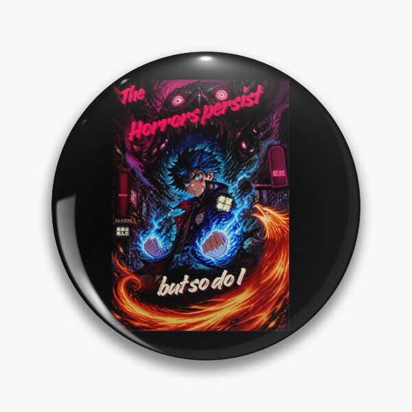 Item preview, The Horrors Persist – Dark Fantasy Anime designed and sold by The Creative Chaos Shop✨️.