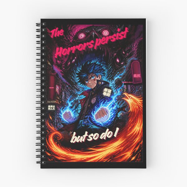 Item preview, The Horrors Persist – Dark Fantasy Anime designed and sold by The Creative Chaos Shop✨️.