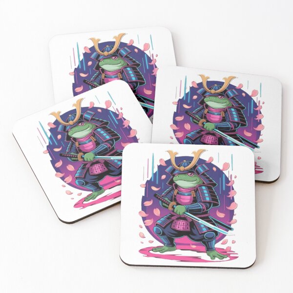 Item preview, Samurai Frog & Anime Friend designed and sold by tim tal.