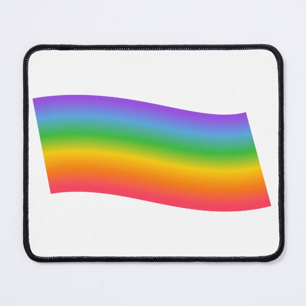 Item preview, Vibrant Rainbow Waving Flag - Colorful Gradient Floating Banner Art designed and sold by SolutionsArt.
